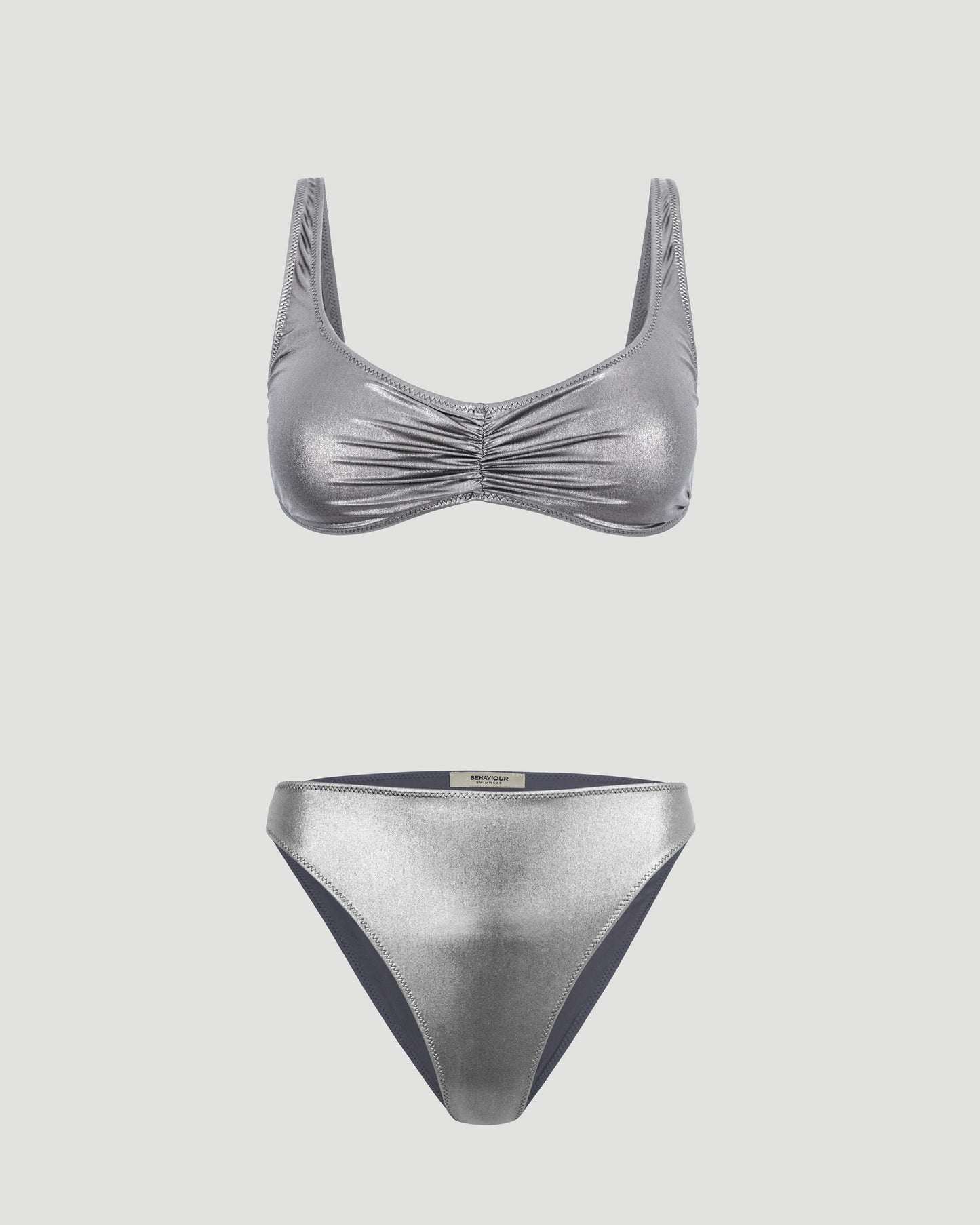 Zoe Bikini Bottoms – Alluminium