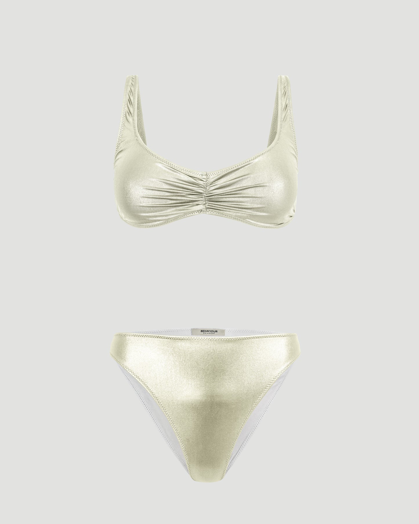 Zoe Bikini Bottoms – White Pearl