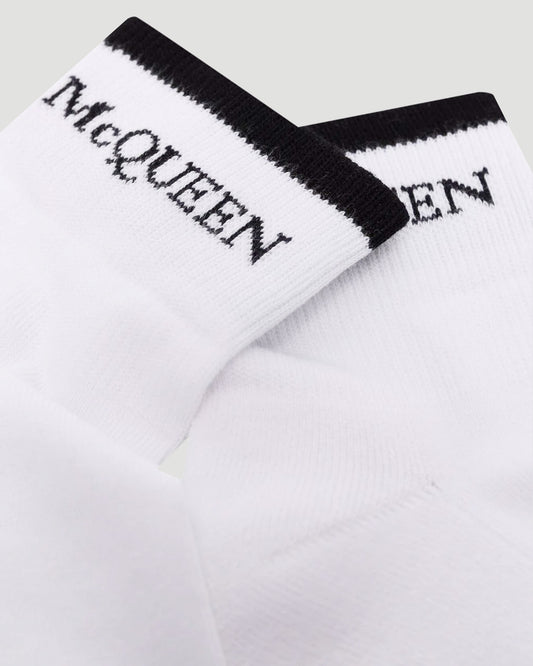 COTTON SOCKS IN WHITE AND BLACK