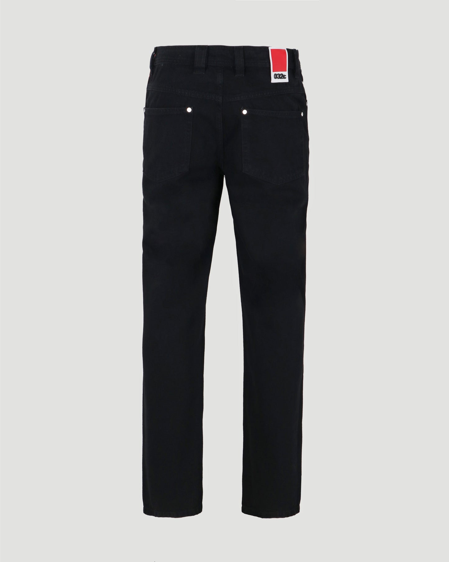 COTTON JEANS IN BLACK