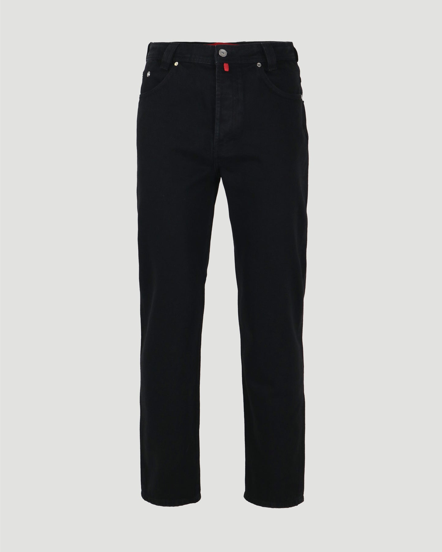 COTTON JEANS IN BLACK