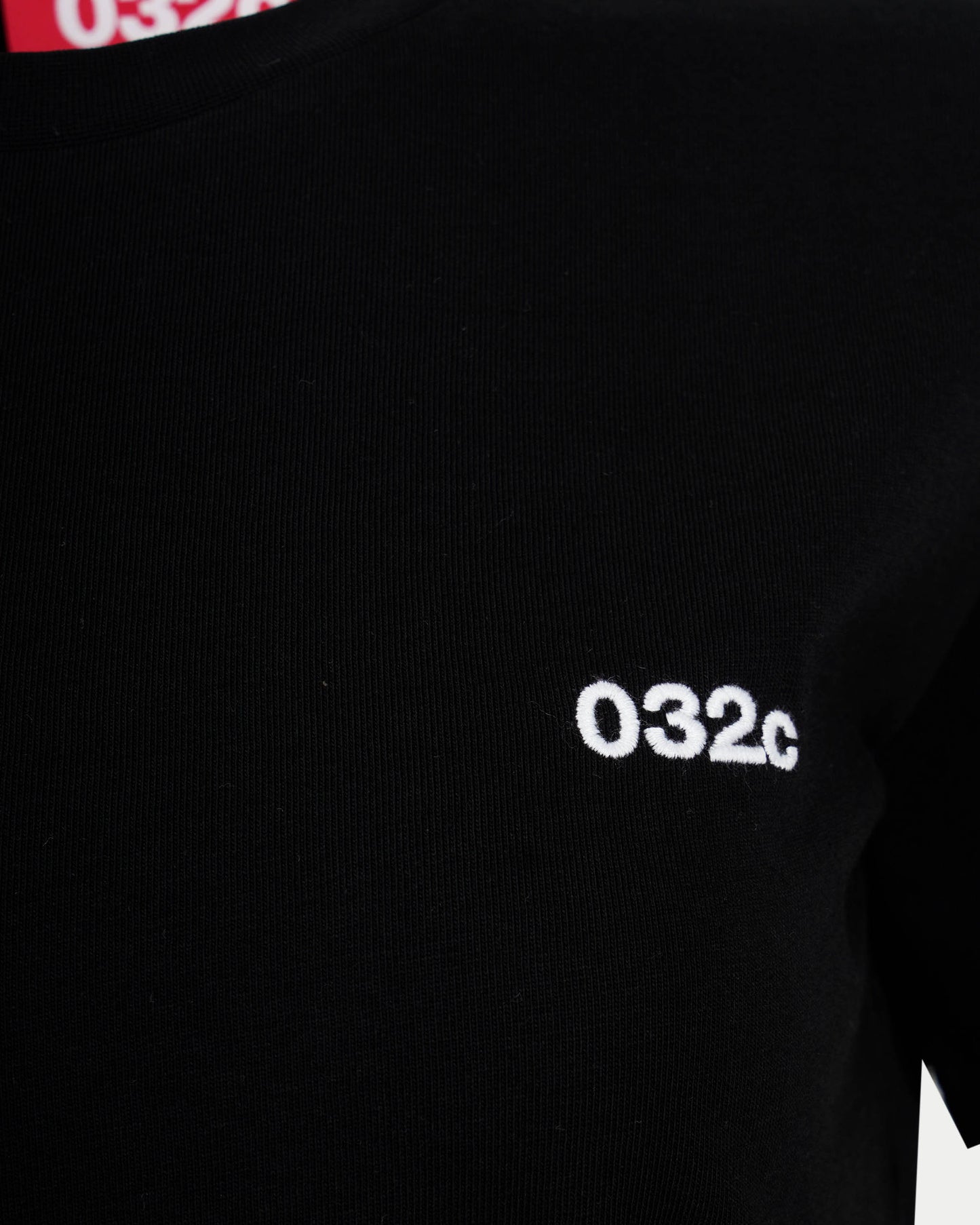 COTTON T-SHIRT IN BLACK