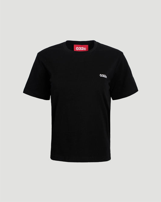 COTTON T-SHIRT IN BLACK