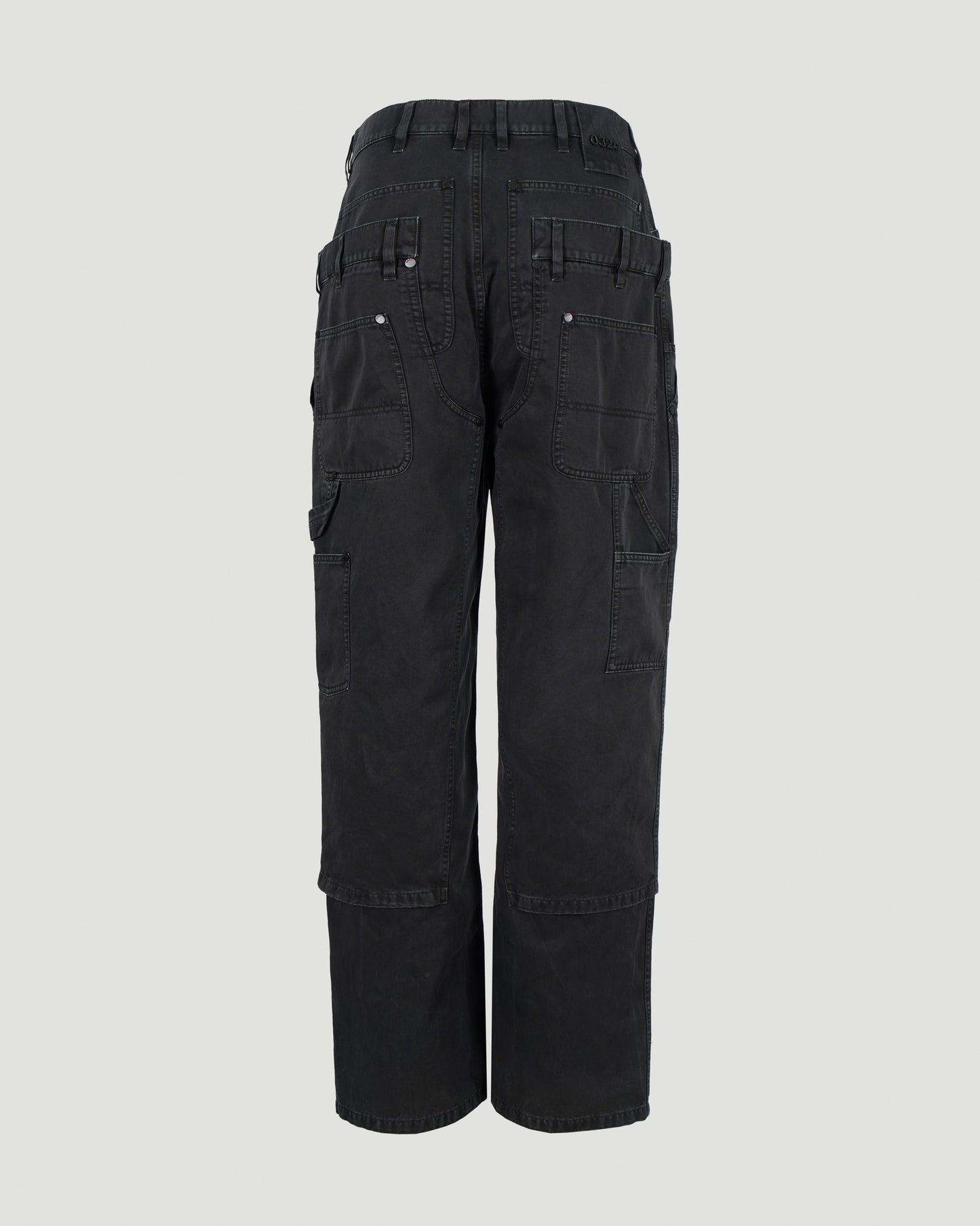 Hybrid wide leg trousers