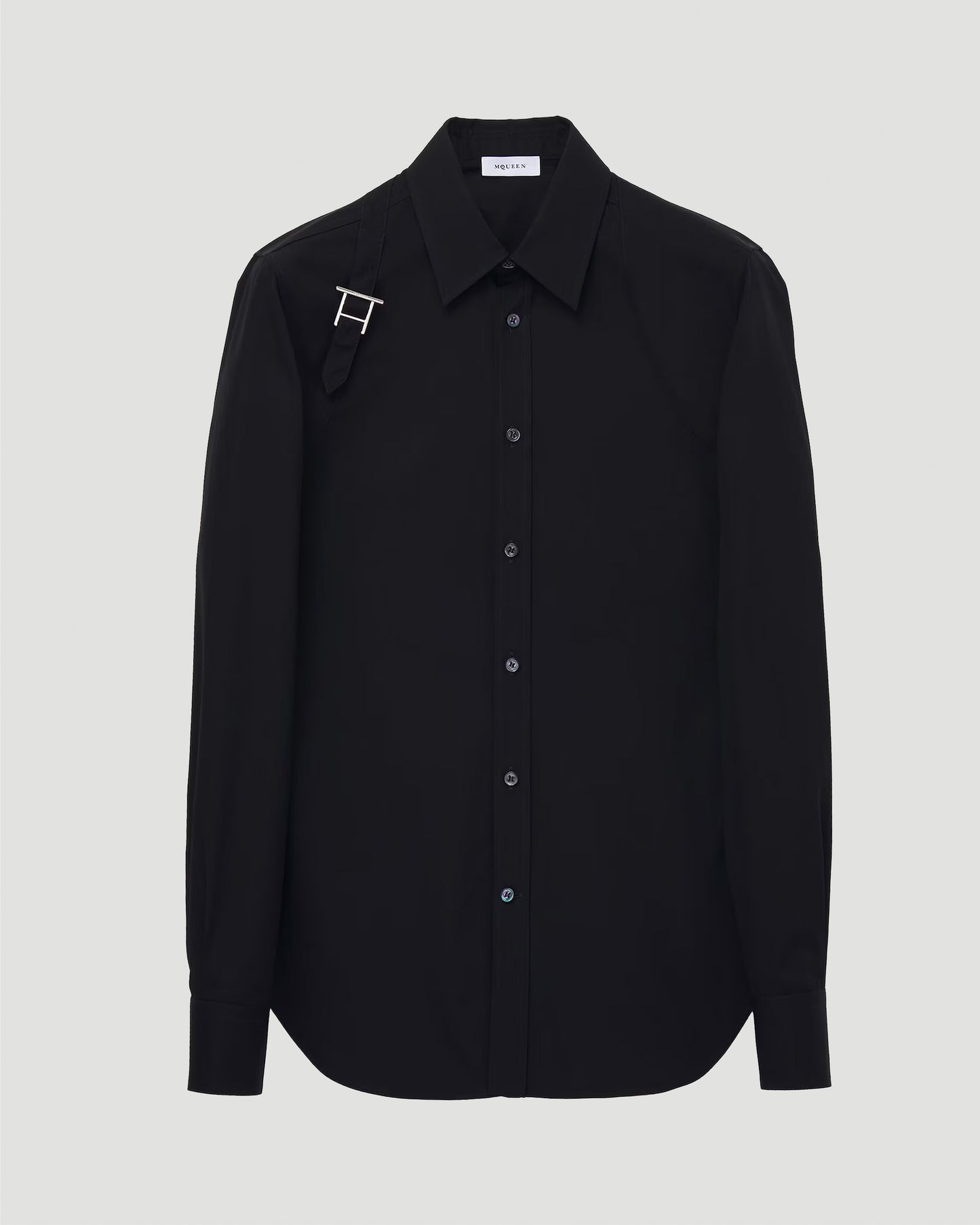 T-Bar Harness Shirt in Black