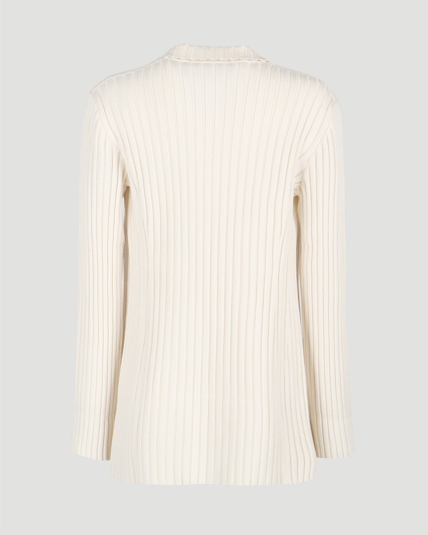 KNITTED CARDIGAN IN CREAM