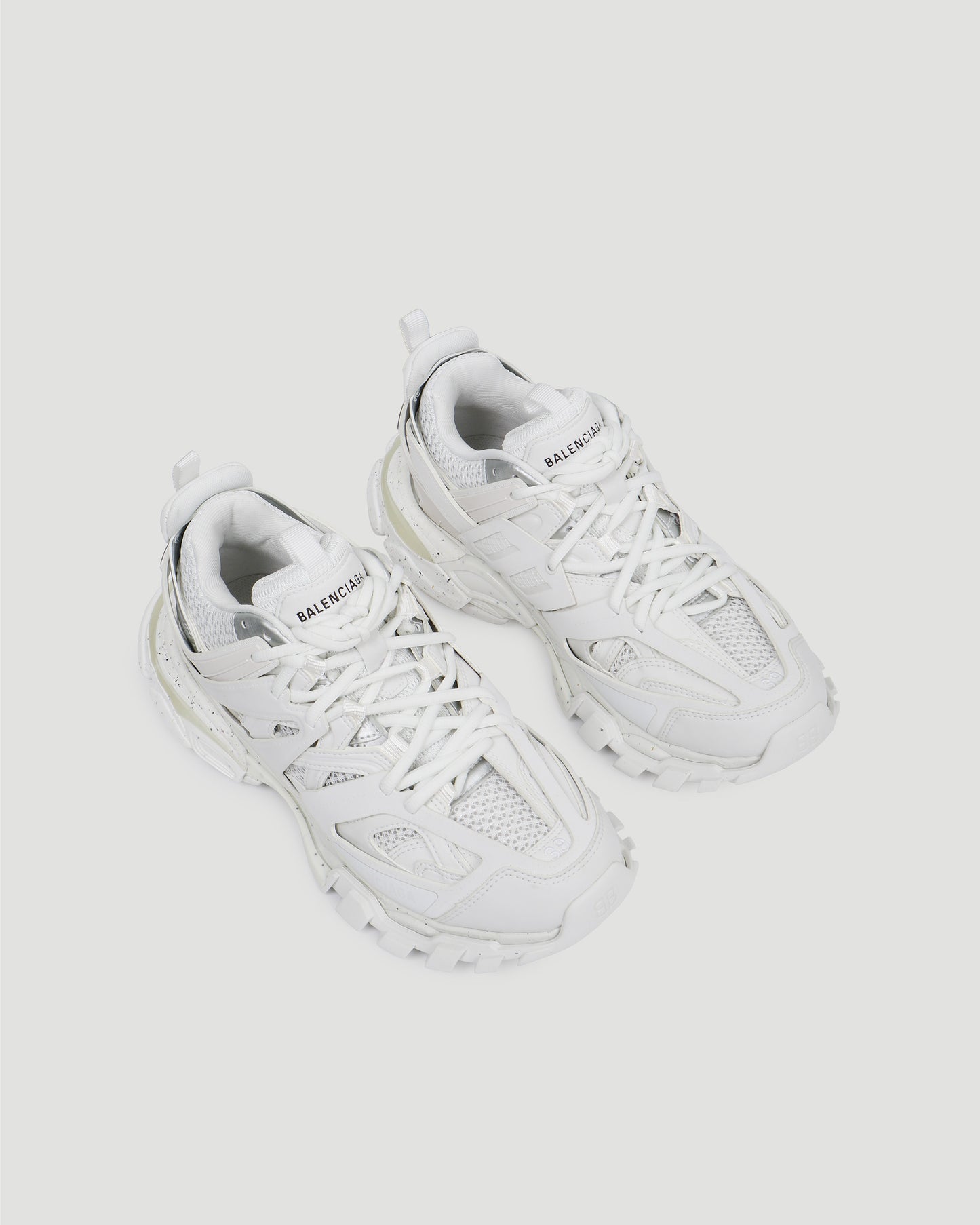 TRACK SNEAKERS IN WHITE