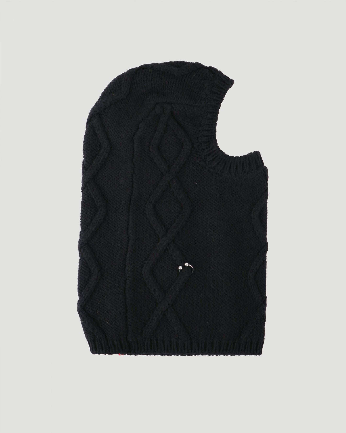BALACLAVA WITH PIERCED DETAILS