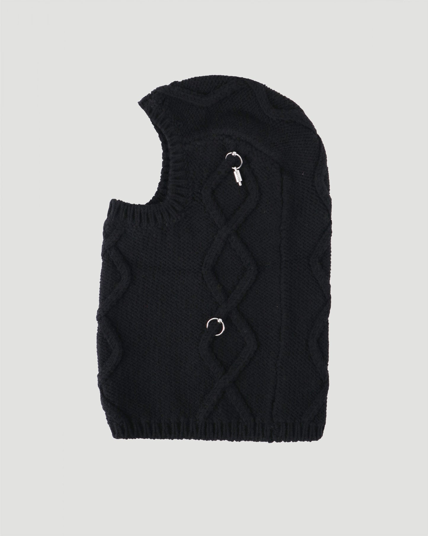 BALACLAVA WITH PIERCED DETAILS