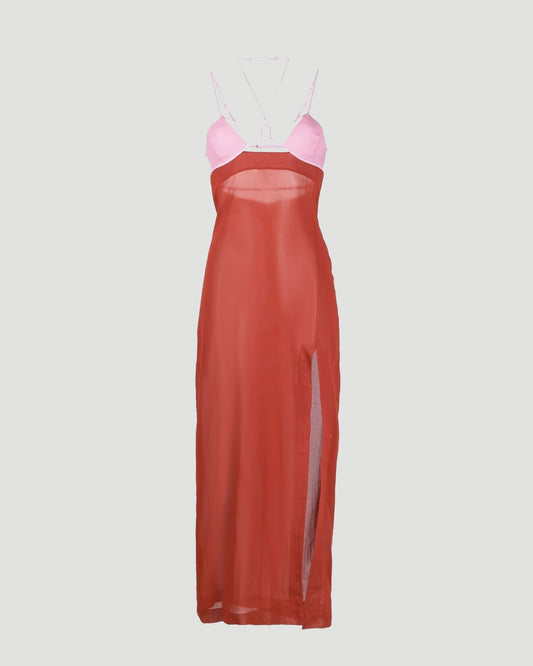 DRESS WITH STRAPS