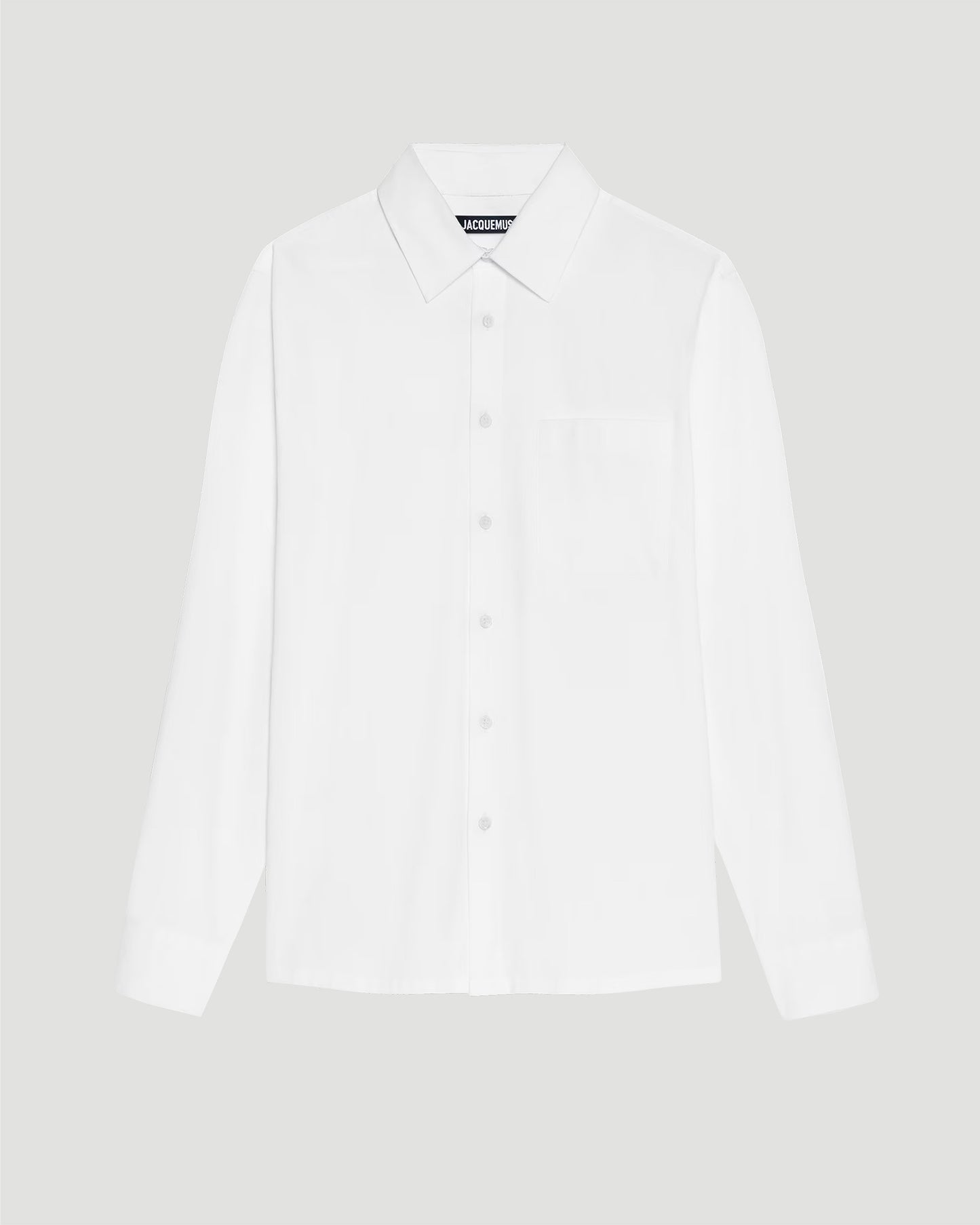 Jacquemus Suit Shirt in White — front view