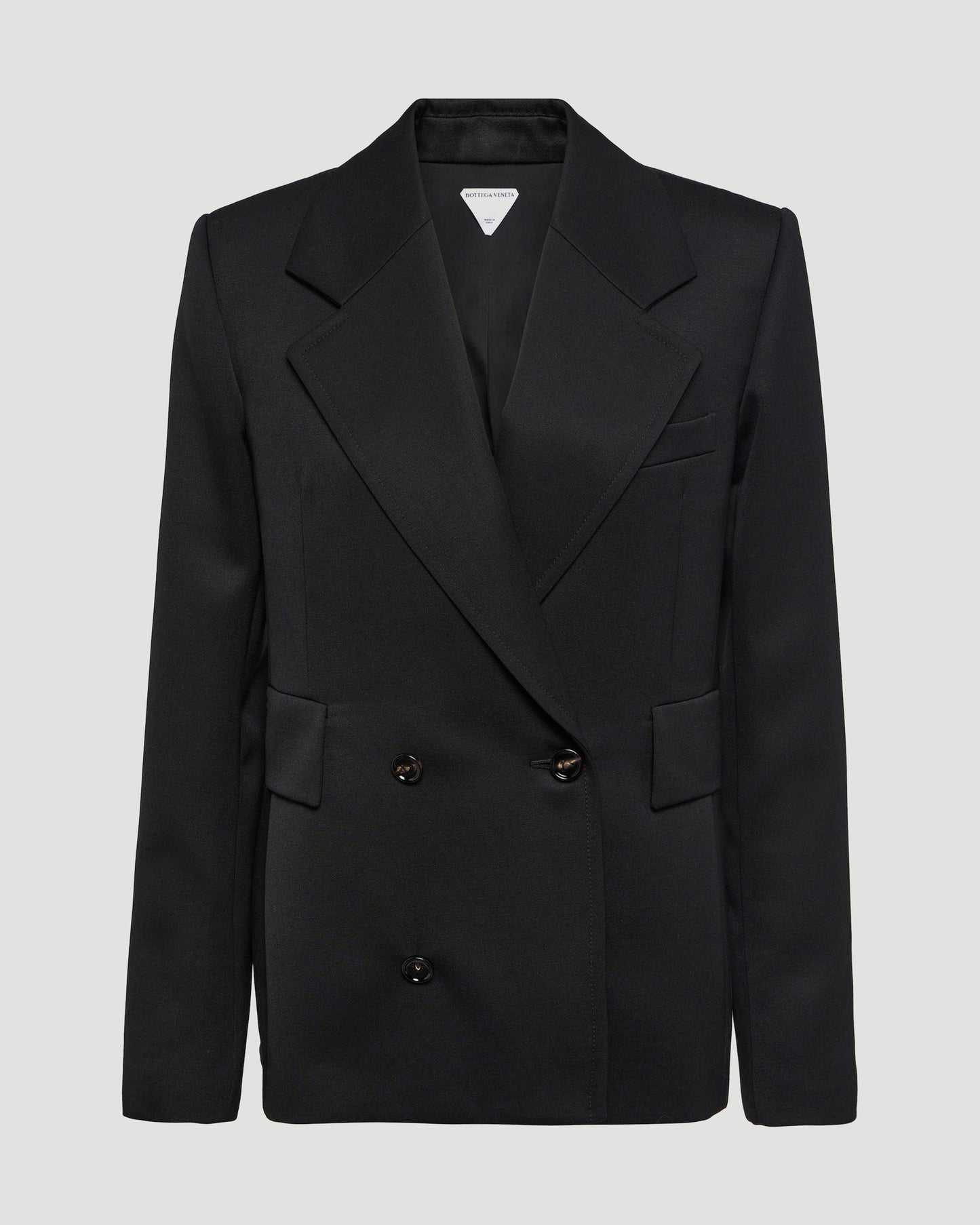 Sartorial Wool Jacket in Black