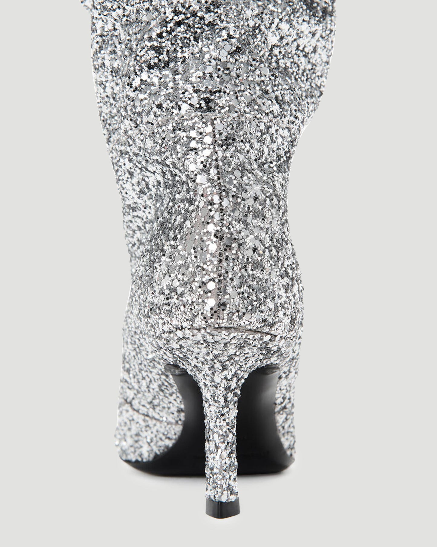 Viola 65 slouch boot in glitter