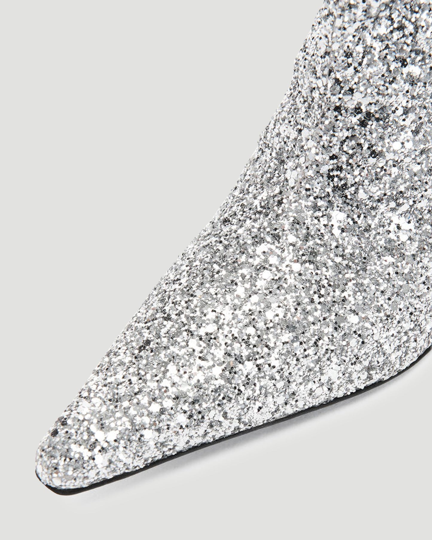 Viola 65 slouch boot in glitter