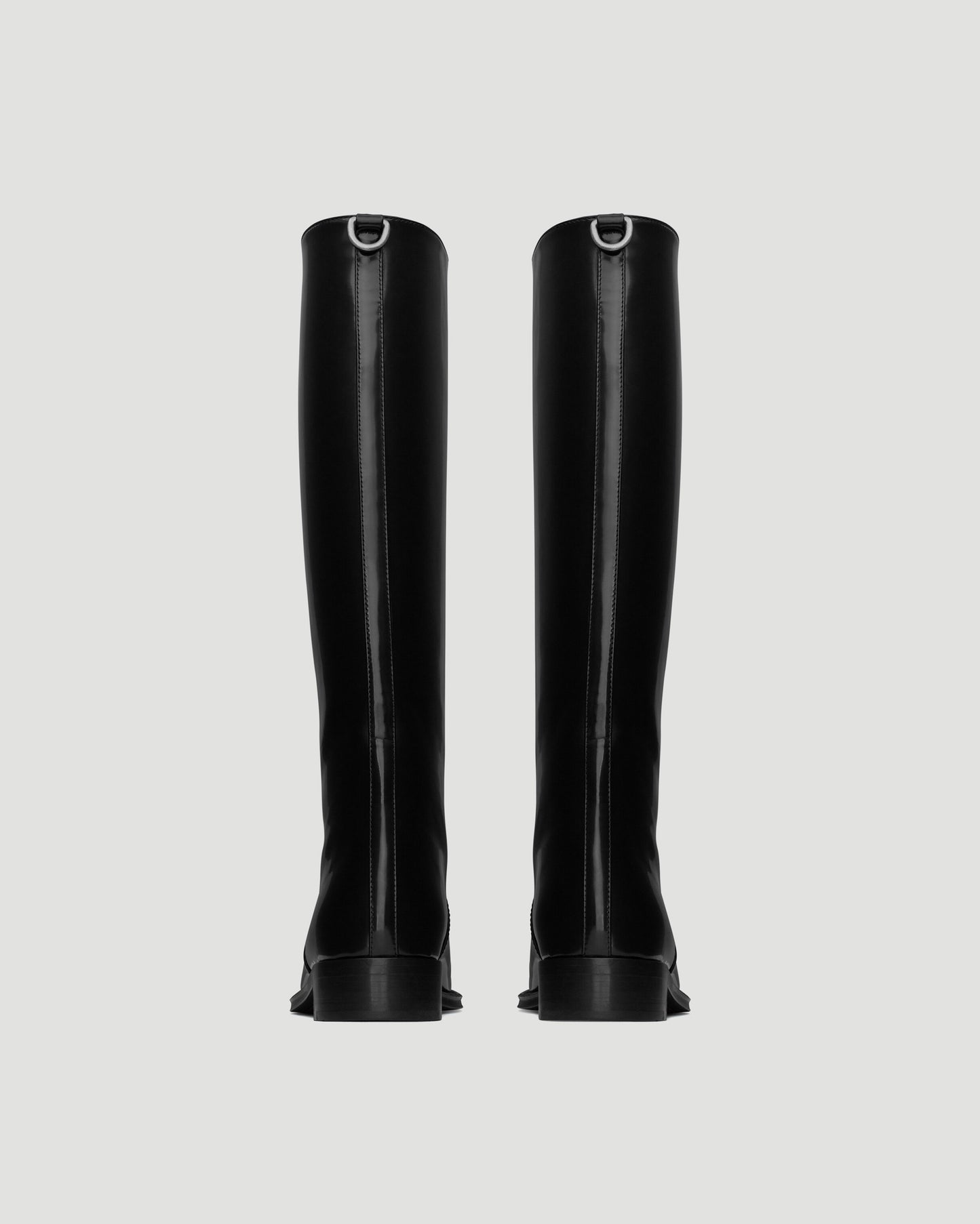 HUNT BOOTS IN GLAZED LEATHER