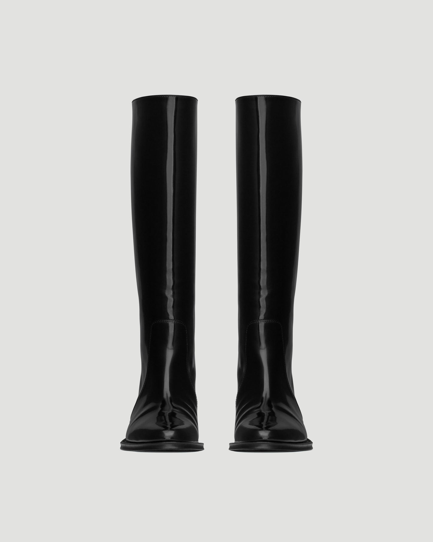 HUNT BOOTS IN GLAZED LEATHER