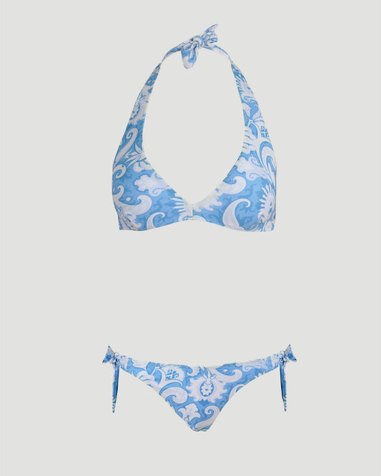 Two Piece Swimsuit in Blue
