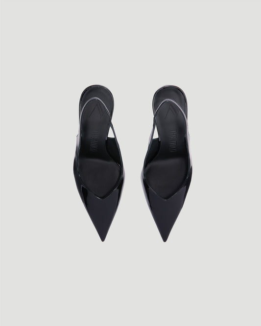 ''Cheope'' Black Slingback