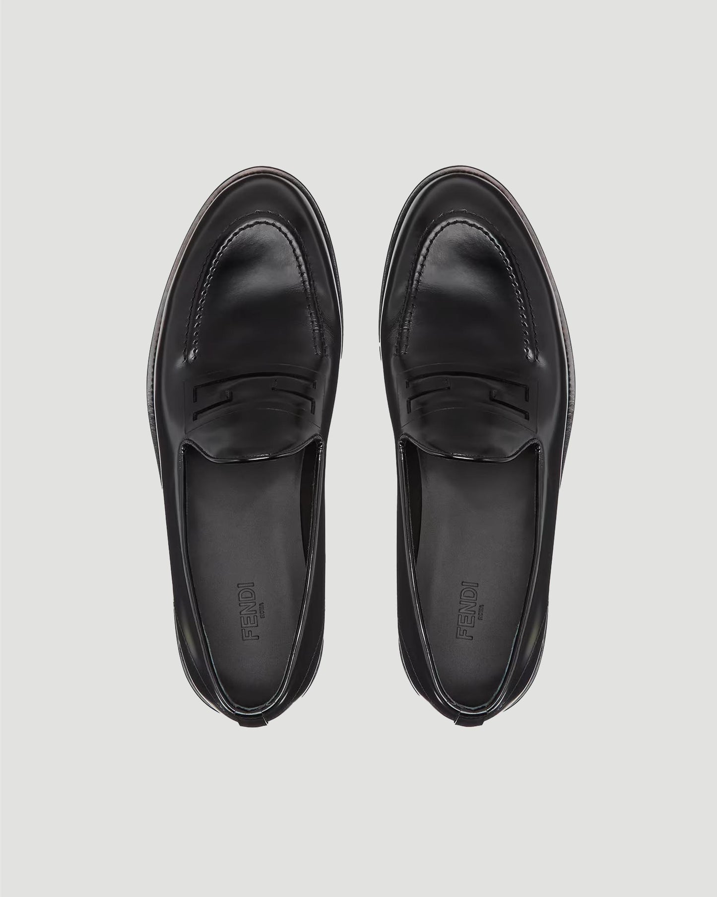 Baguette Loafers in Black