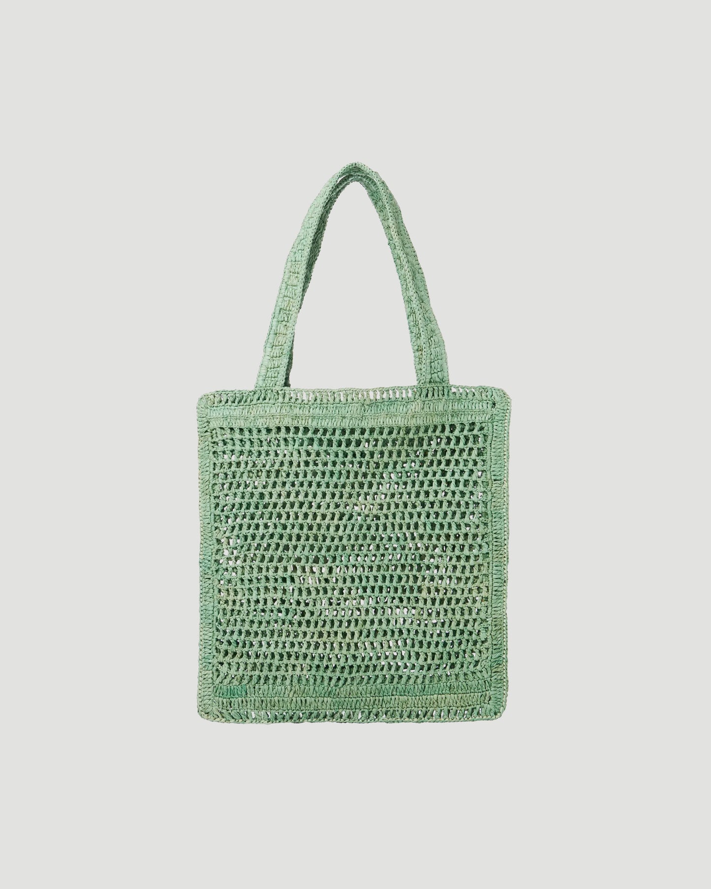 Summer Banana Tote Bag in Tea Leaf Green