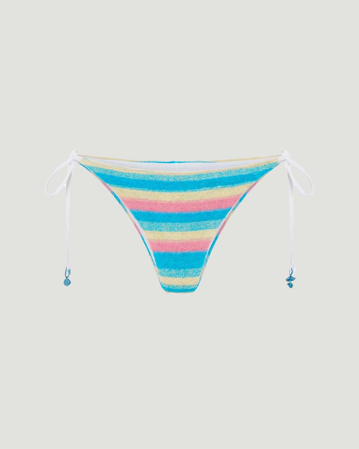 Stripe Towelling Bikini Bottom