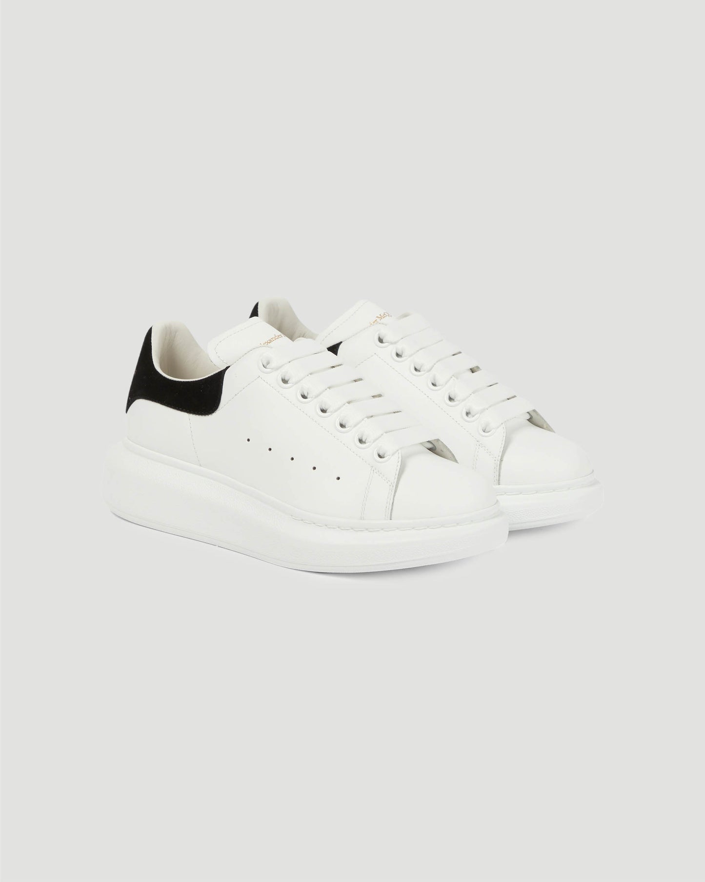 Oversized Sneaker in White and Black