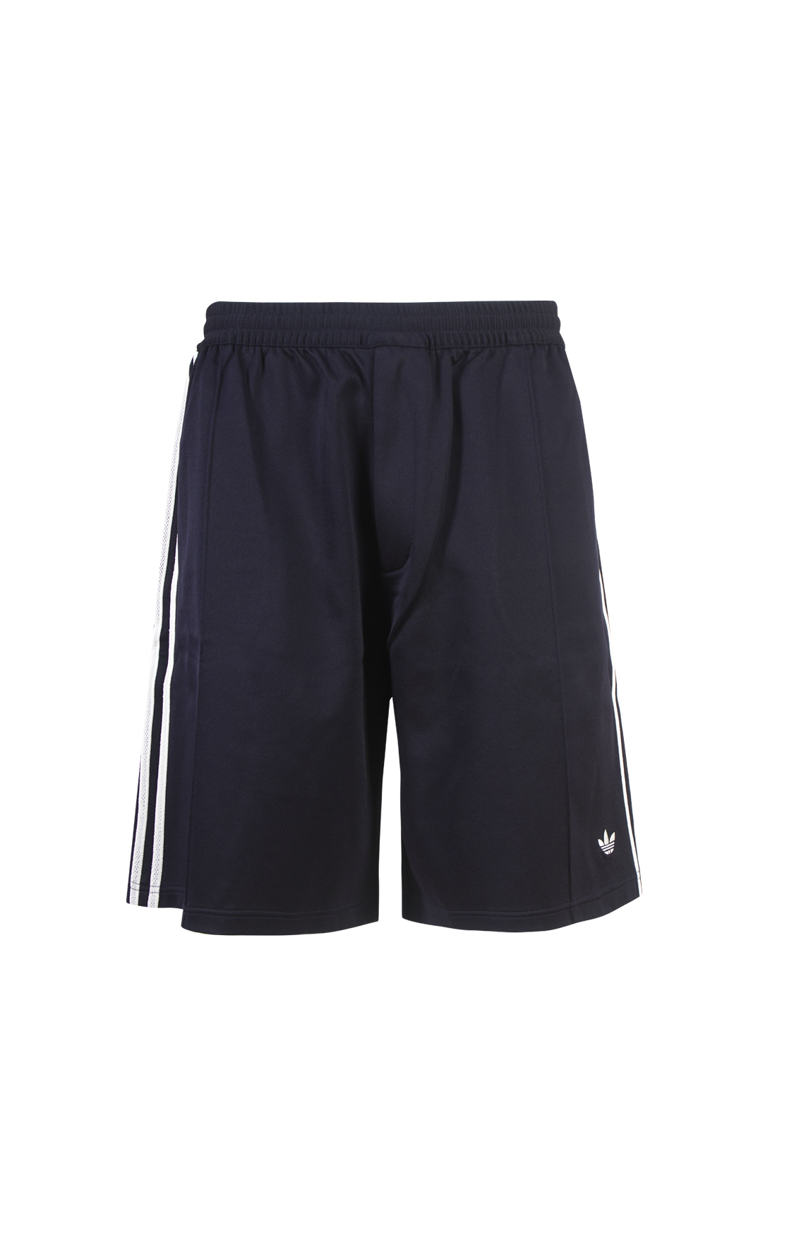 Relaxed Fit Nylon-Wool Stretch Twill Shorts
