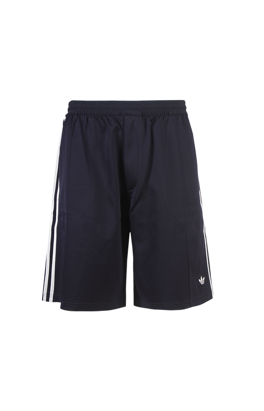 Relaxed Fit Nylon-Wool Stretch Twill Shorts