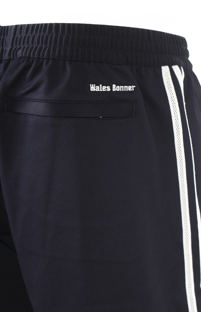 Relaxed Fit Nylon-Wool Stretch Twill Shorts