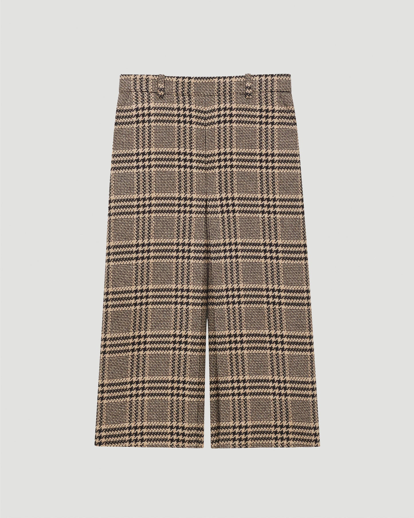 Culottes in Prince of Wale Silk And Cashmere