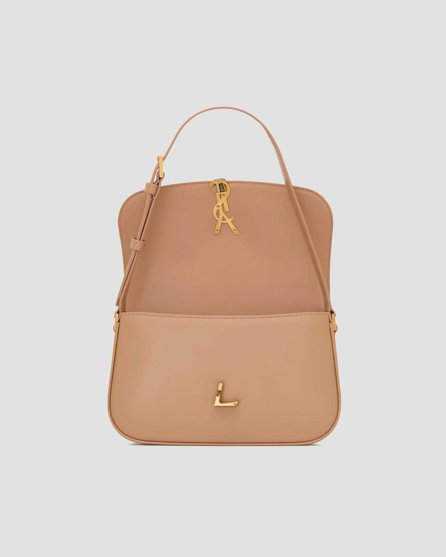 Solferino Medium Bag in Light Hazelnut