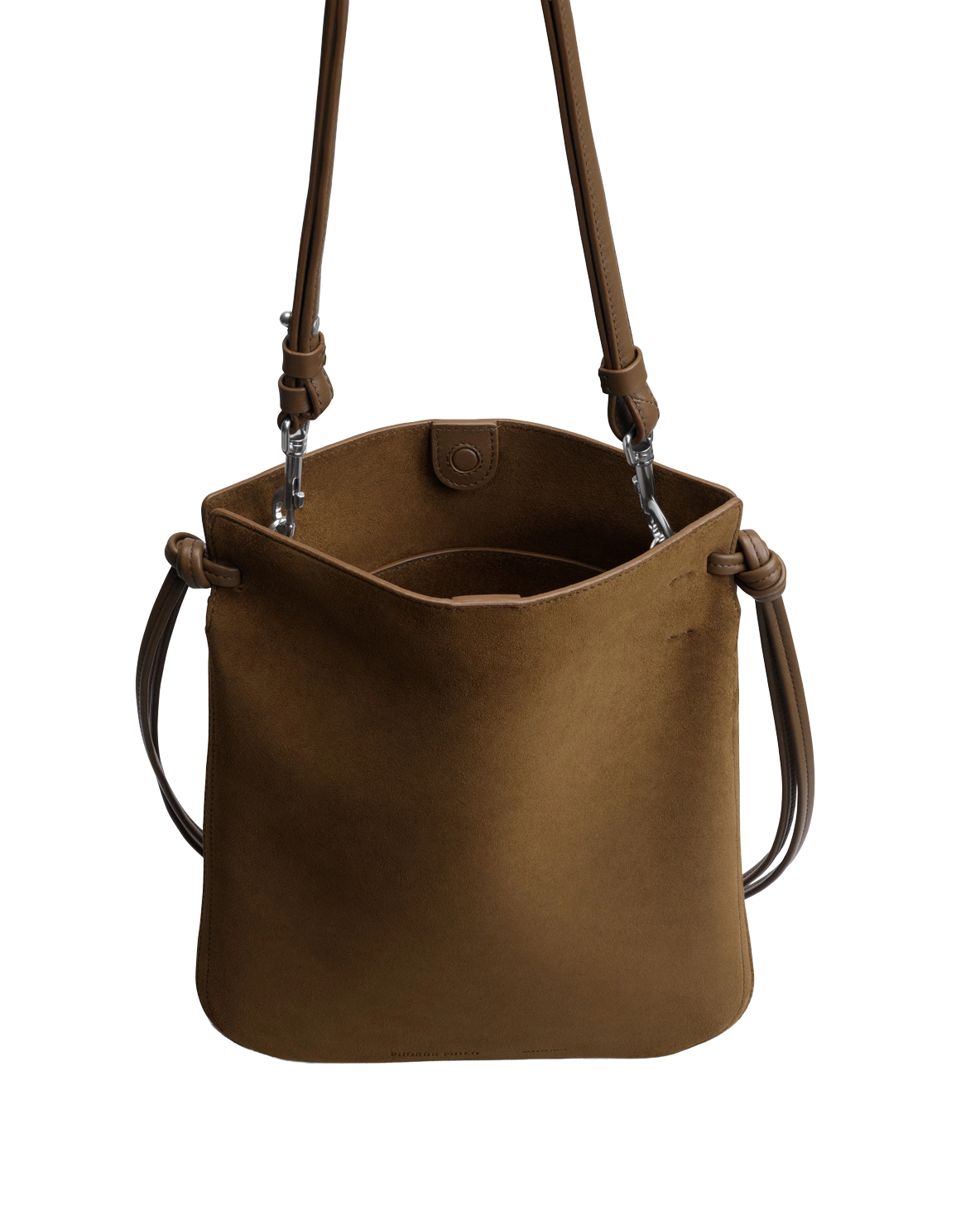 Gig Pouch In Toffee Suede