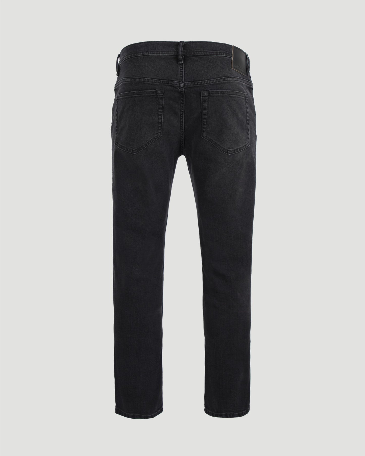 Slim Fit Jeans in Used Black