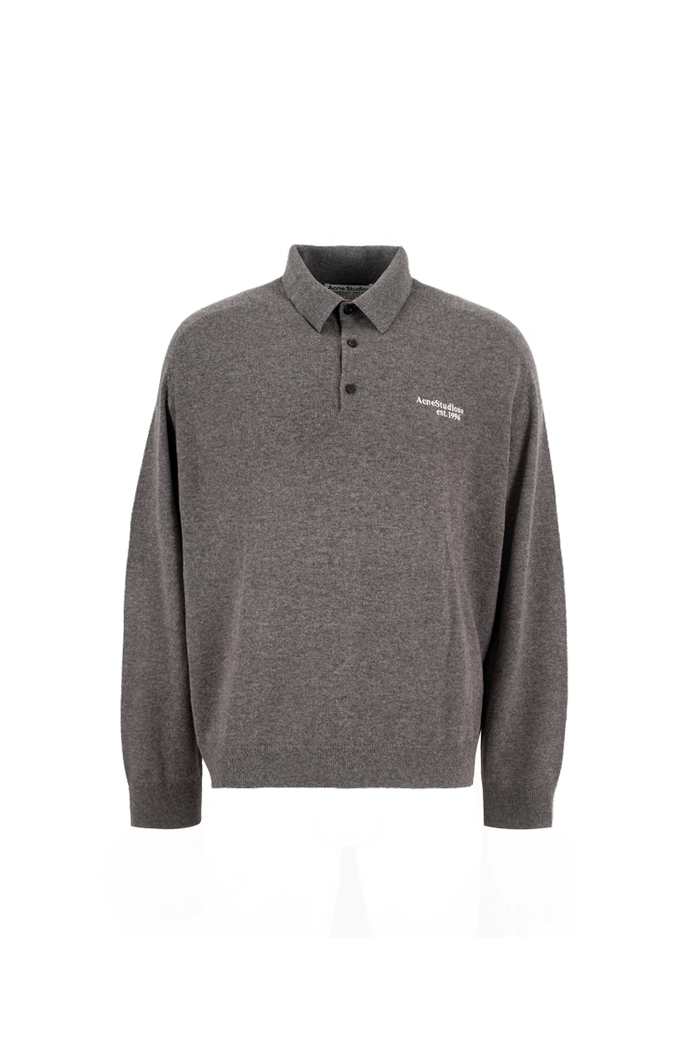Wool Knit Polo