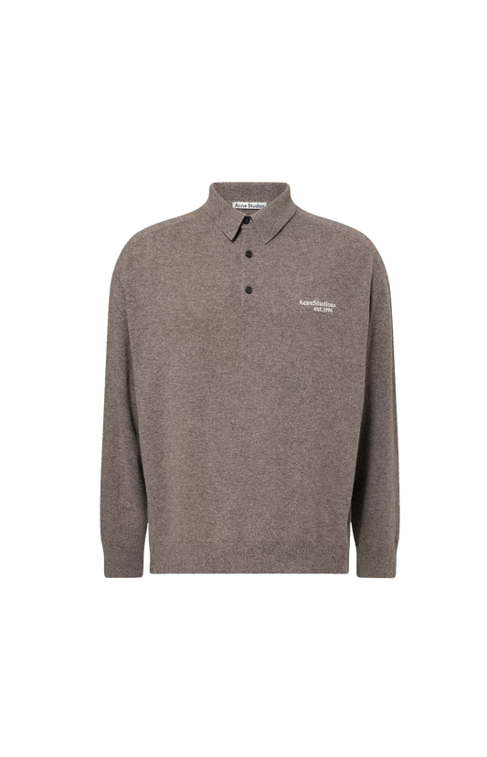 Wool Knit Polo