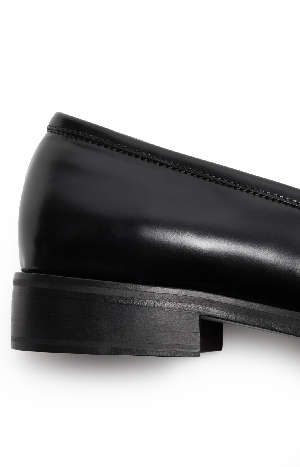 Leather Loafers in Black