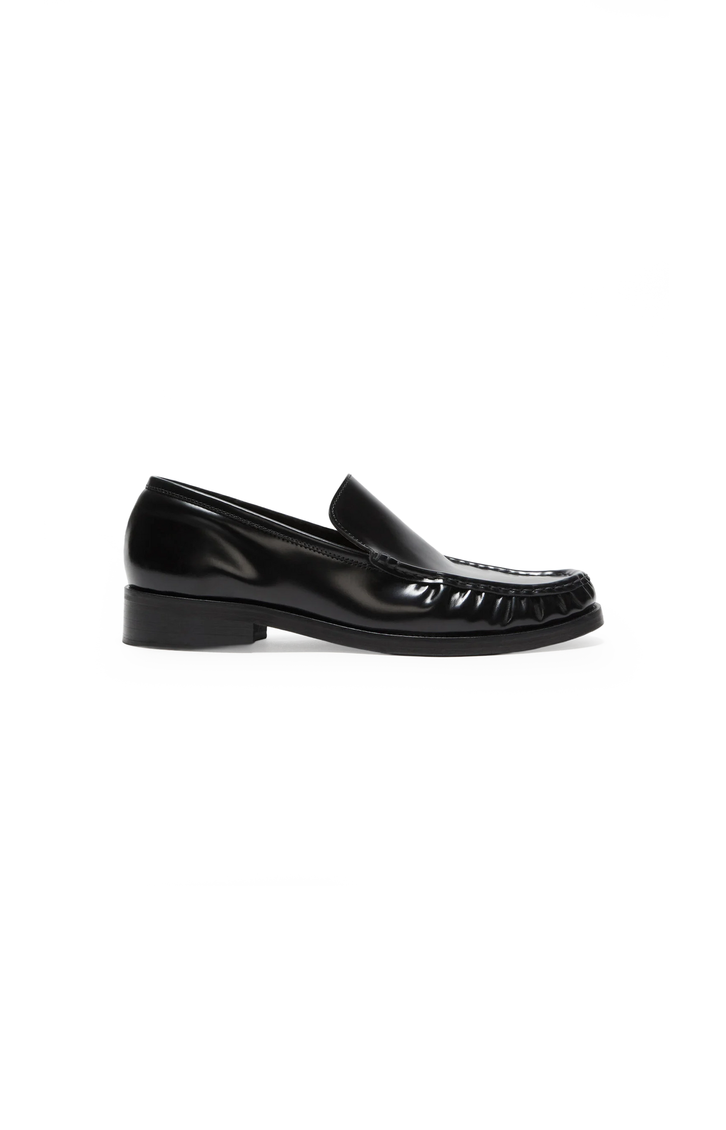 Leather Loafers in Black