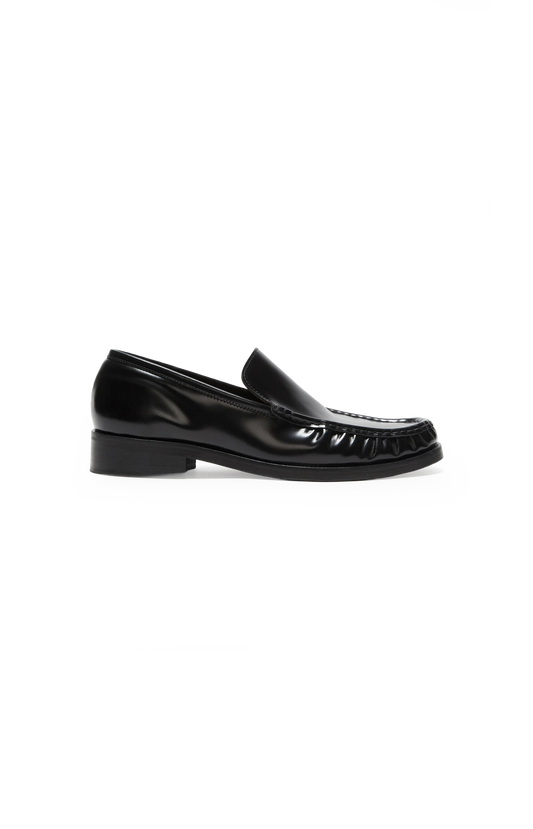 Leather Loafers in Black