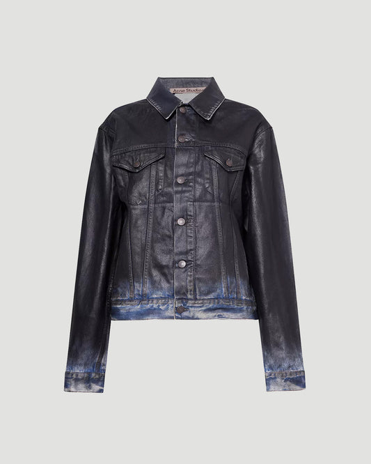 Coated Denim Jacket