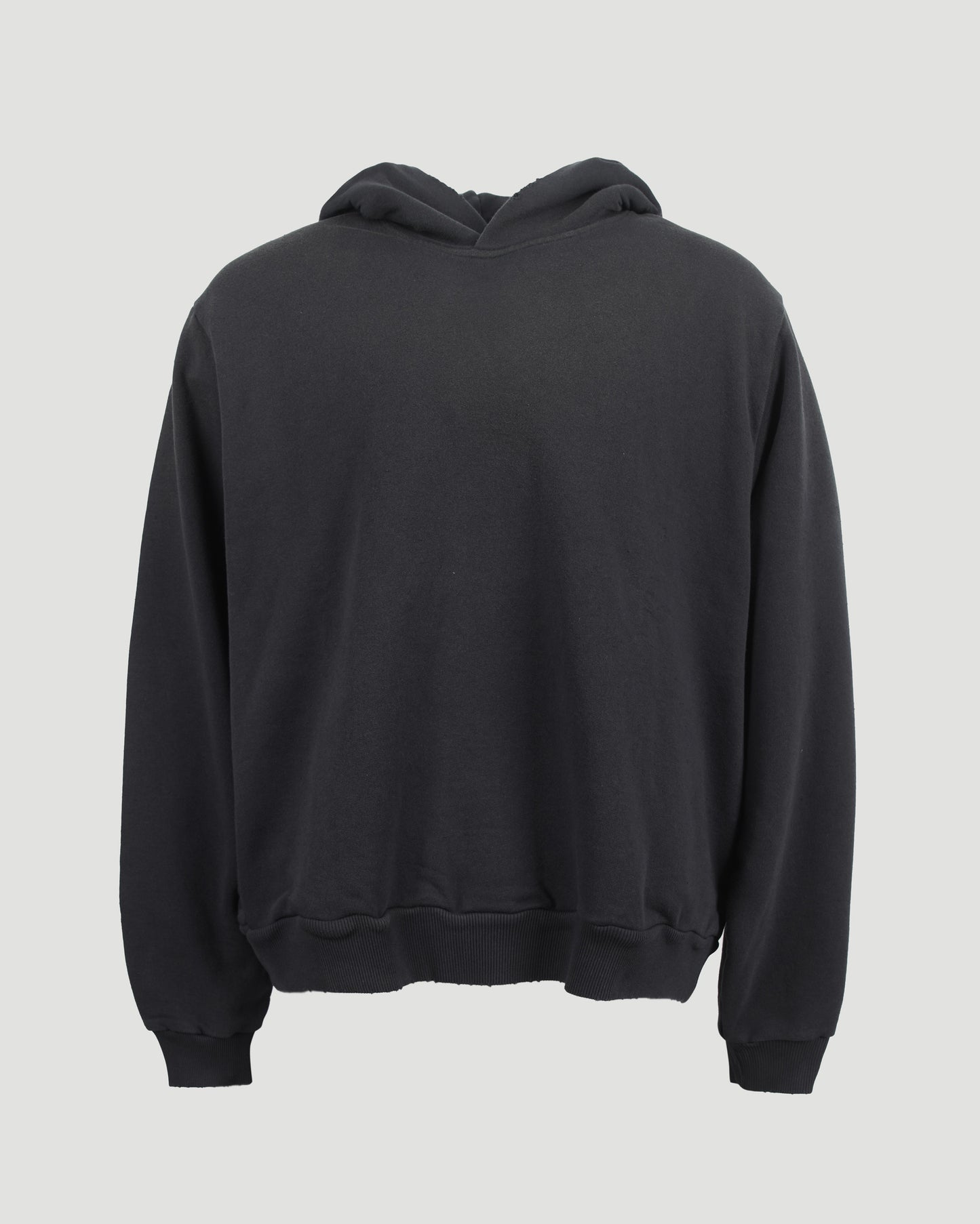 Logo Hooded Sweater in Black