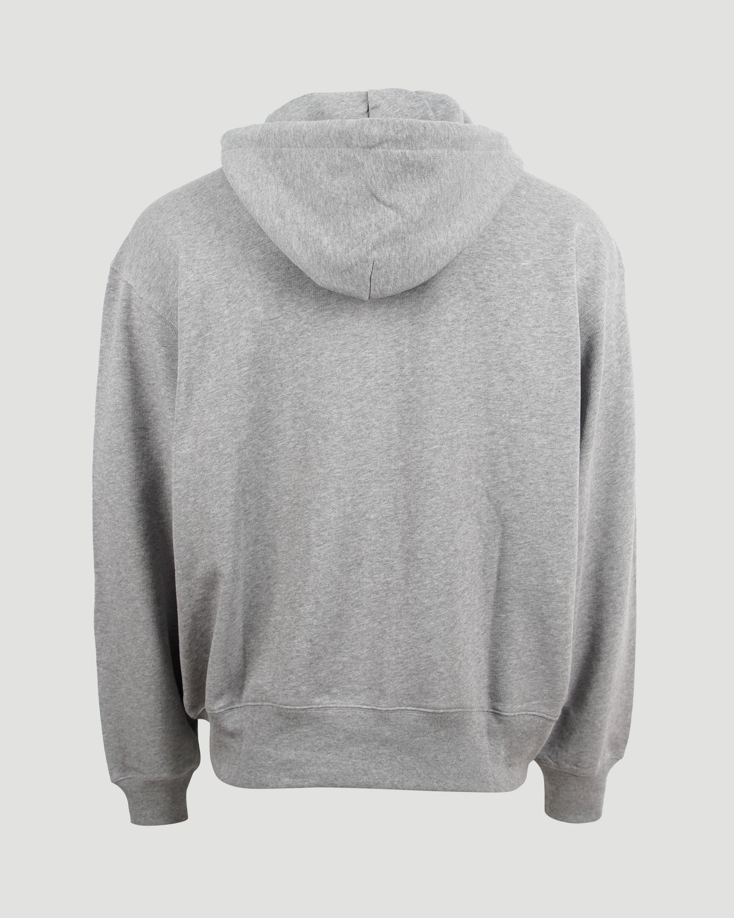 Hooded Zip Sweater in Grey