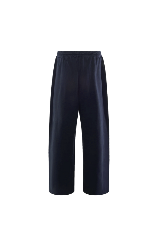 Fleece Logo Sweatpants in Navy