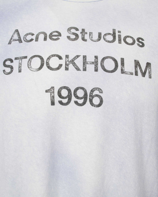 Logo T-Shirt in Dusty Blue