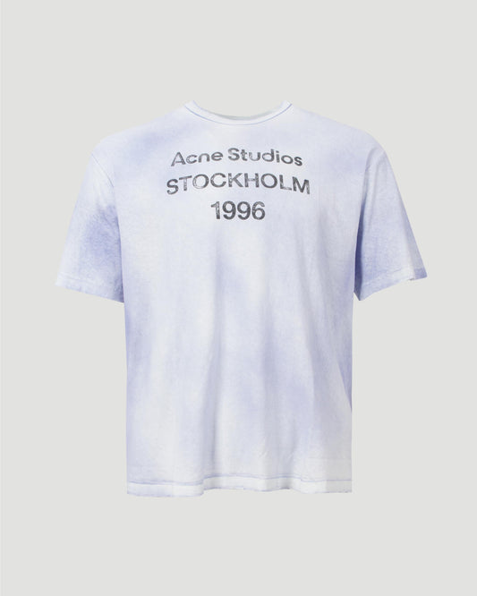 Logo T-Shirt in Dusty Blue