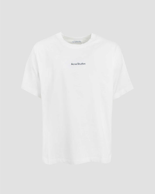 Logo Stamp T-Shirt in Optic White