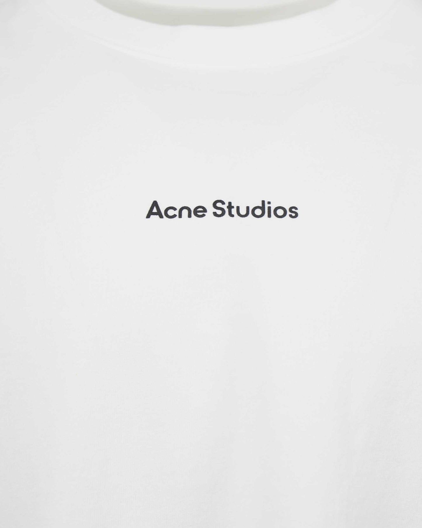 Regular Fit Logo Stamp T-Shirt in Optic White