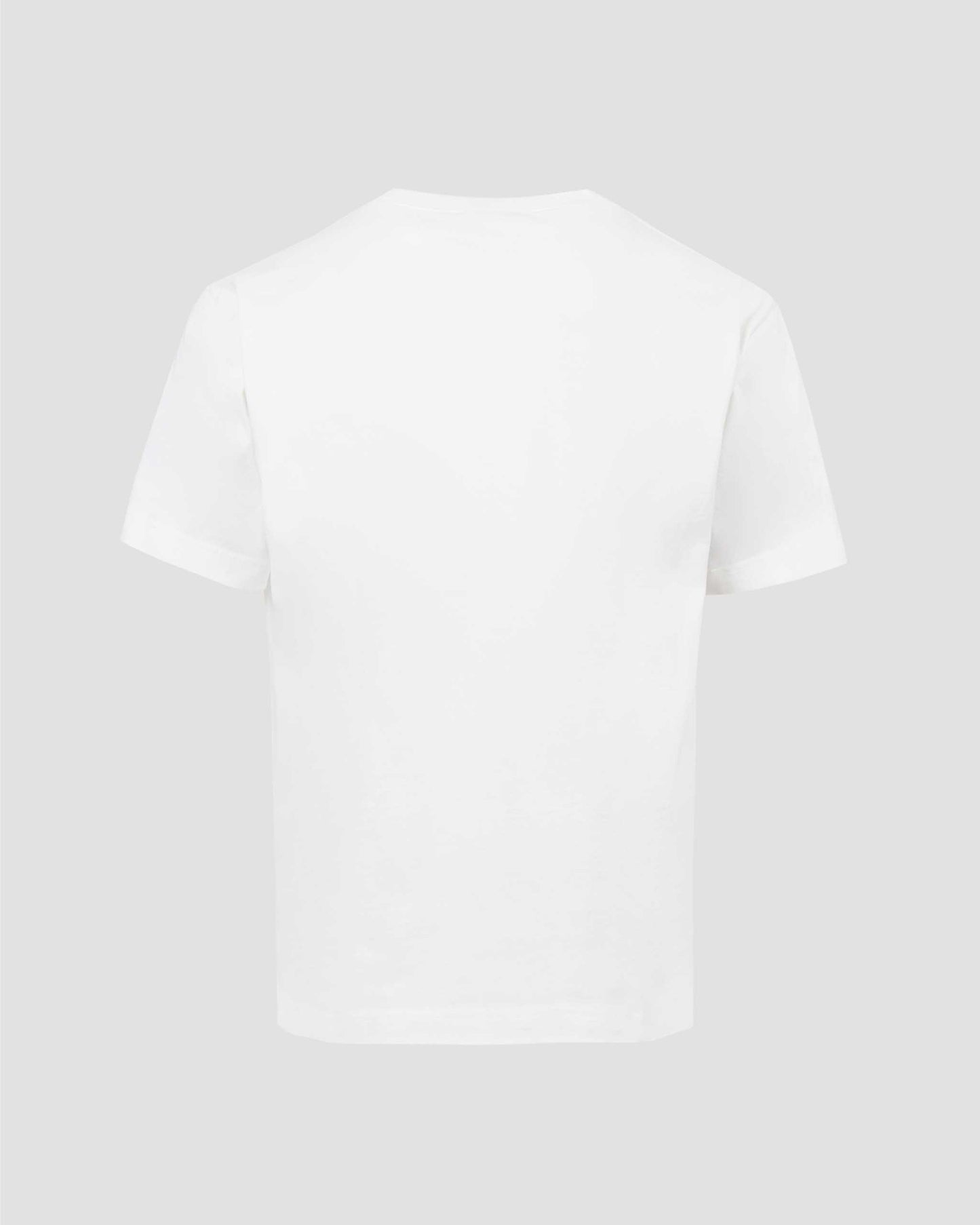 Regular Fit Logo Stamp T-Shirt in Optic White