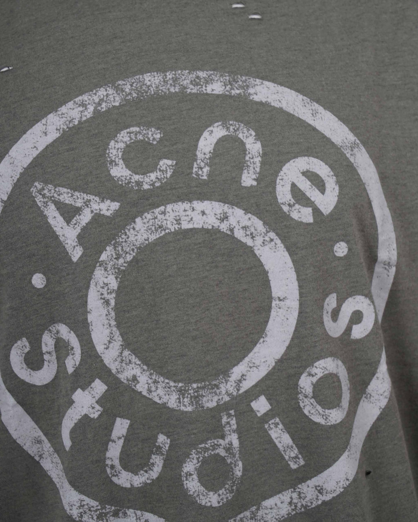 Logo T-Shirt in Moss Green