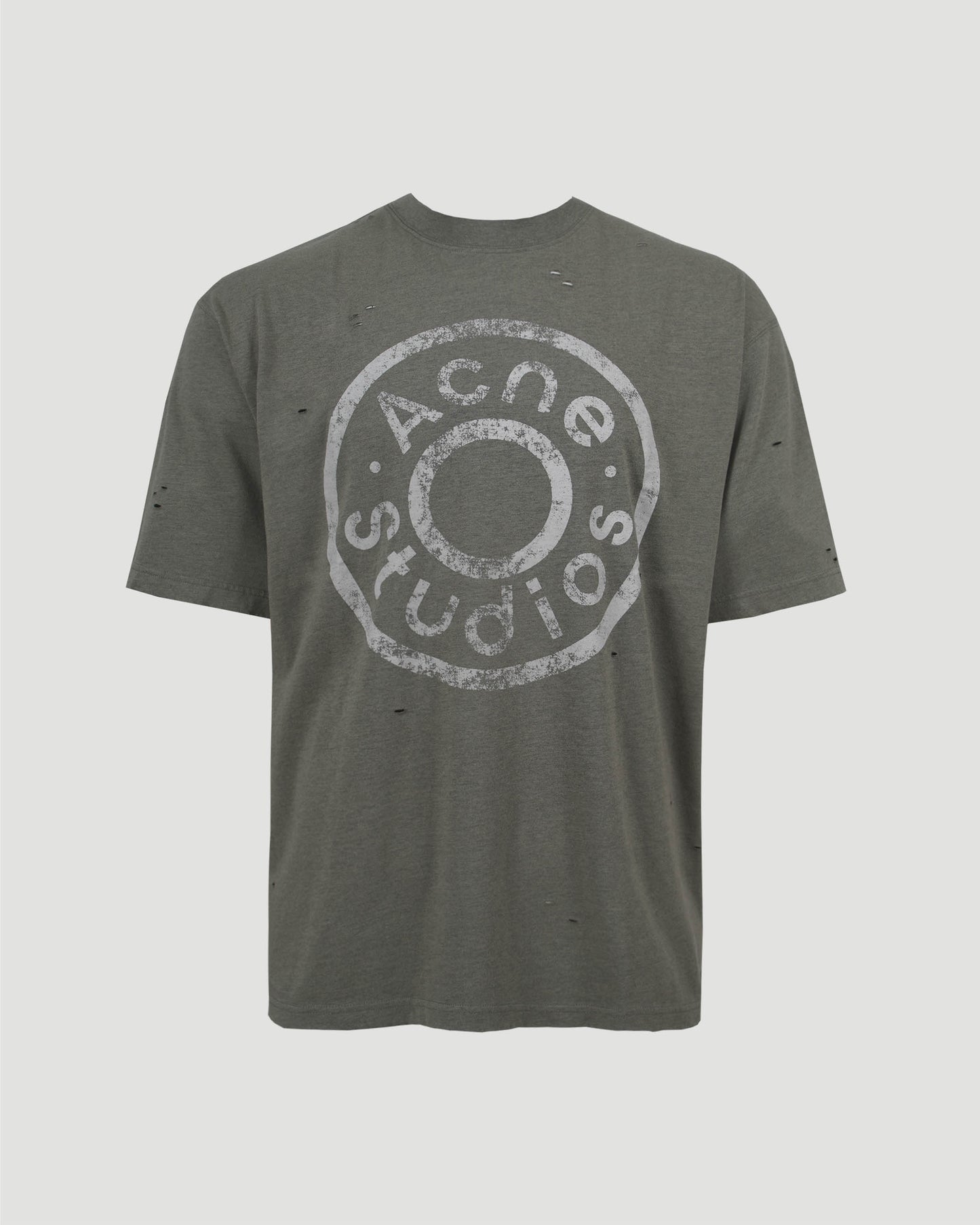 Logo T-Shirt in Moss Green