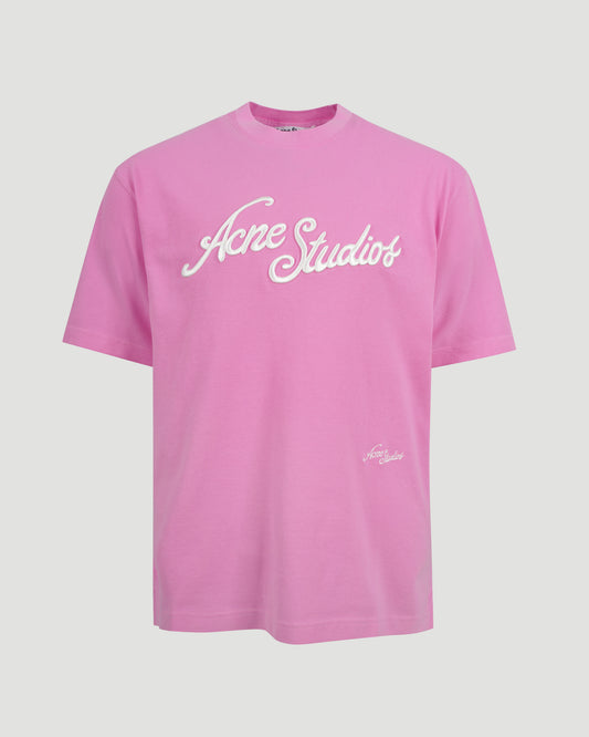 Logo T-Shirt in Bubble Pink